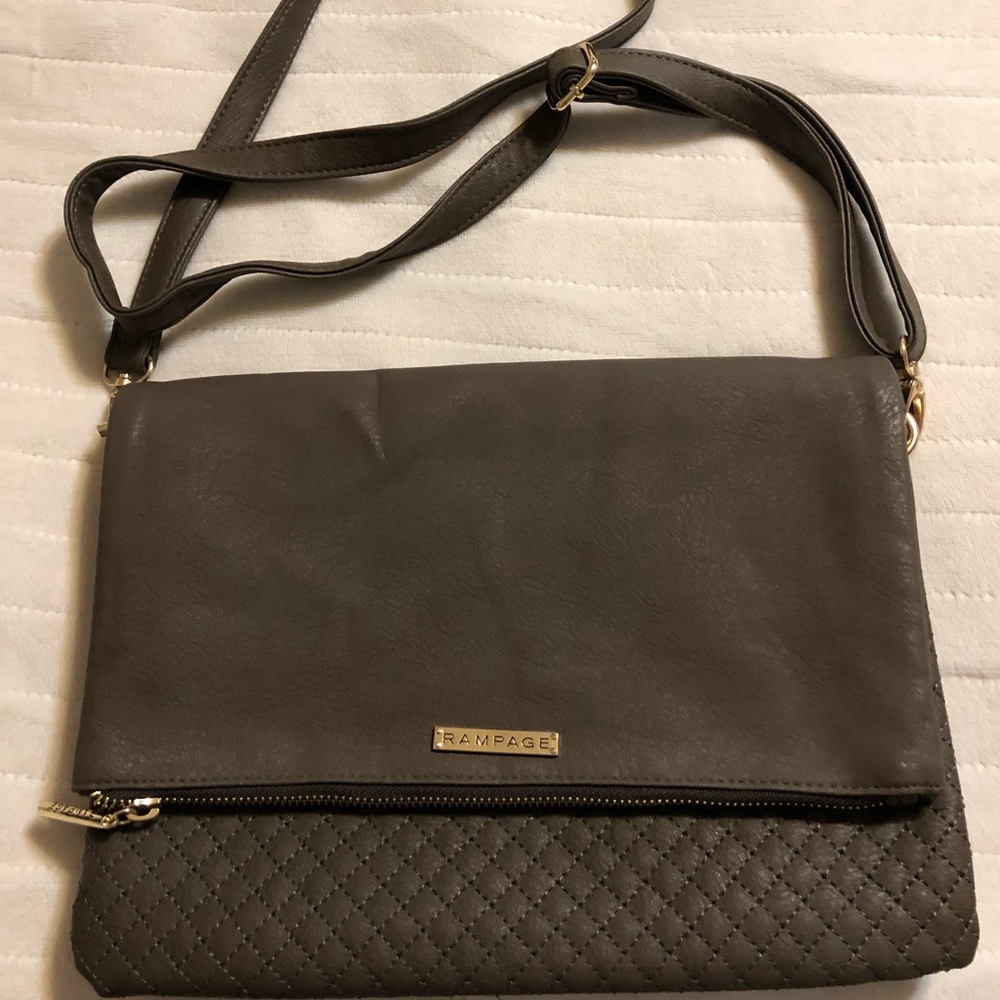 Rampage fold-over crossbody bag
